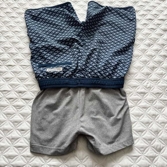 Fair Harbor Kids Anchor Trunk Mist Seaview Swim Trunks Blue White Size M - Picture 12 of 12